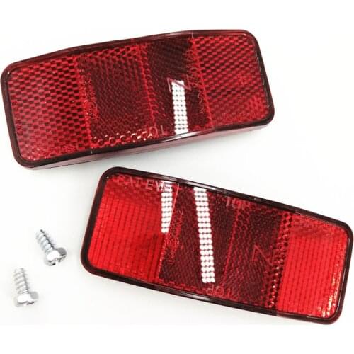 Bike Taillight Bicycle Rear Racks Reflective Plastic Board MTB City Bicycle Cycling Safety Reflective Warning Light Cateye