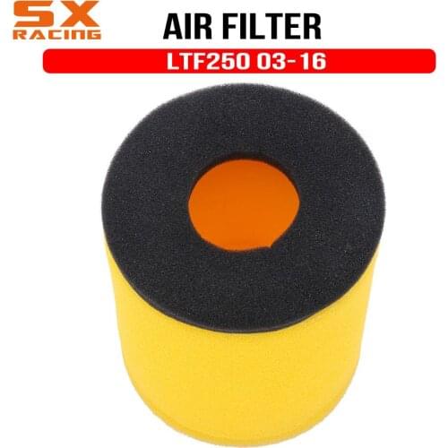 Motorcycle High Quality Sponge Air Cleaner Filter Double Layer Foam For Suzuki LT250F LTF250 2003-2016 03 04 05 06 07 08 09-16