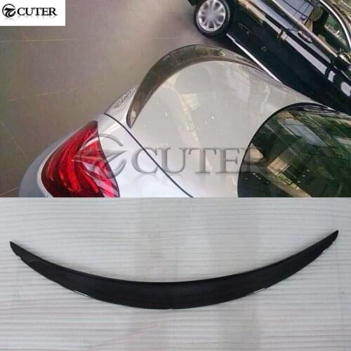 W205 C180 C200 C300 Carbon Fiber Rear Wings Trunk Lip Spoiler for Mercedes-Benz W205 2015-UP