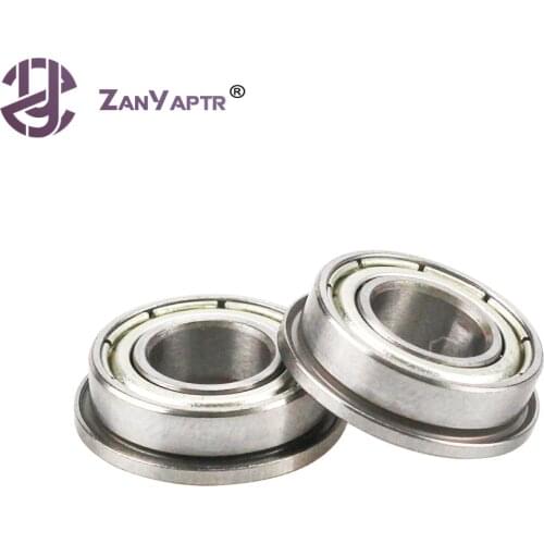10Pcs F688-2Z F688ZZ F688 zz F628/8ZZ Flanged Flange Deep Groove Ball Bearings 8 x 16 x 5mm for 3D printer (Reserved for Motor)
