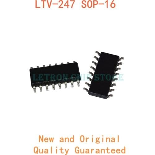 10PCS LTV-247 SOP16 LTV247 SOP-16 L247 SOP SOIC16 SOIC-16 SMD new and original IC Chipset