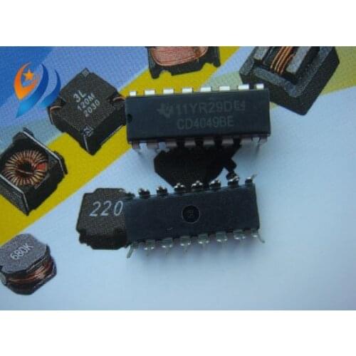 100PCS CD4049UBE DIP16 CD4049 DIP CD4049BE DIP-16 new and original IC