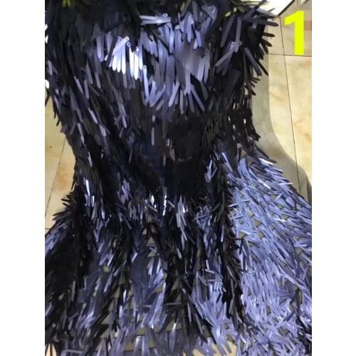 125cm sunflower seed shape solid color sequin fabric, DIY sequined fabric, 7 colours available,XERY-SJ0907A