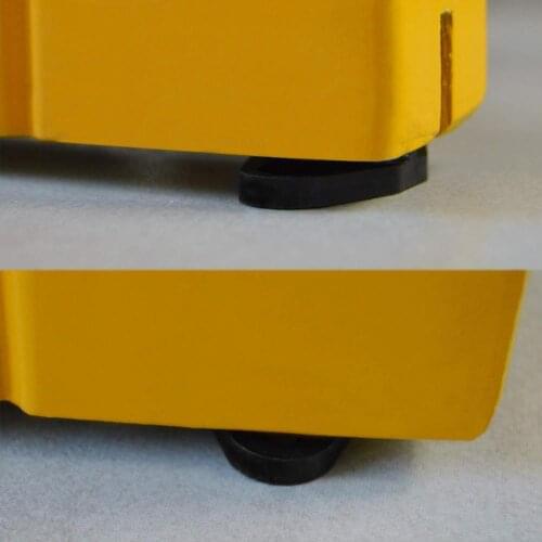 2Pcs Multifunctional Barn Door Swing Stopper with Screws Floor Furniture Tools Portable Easy to Installation Durable