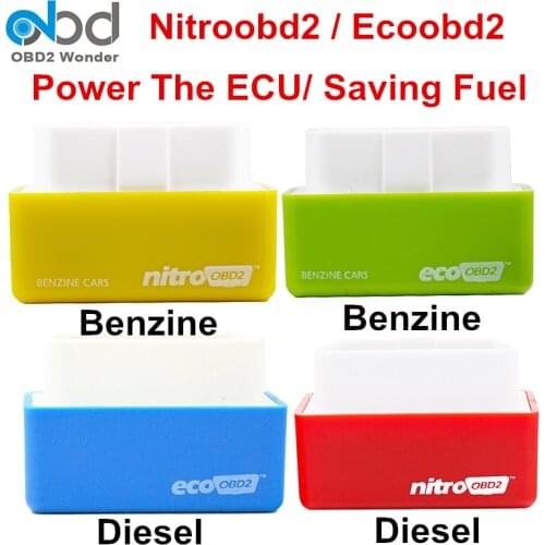 2020 Nitroobd2 Chip Tuning Box Nitro obd2 ECO OBD2 Performance Plug Drive Flash ECU Benzine Diesel Nitroobd2 Ecoobd2 Scanner