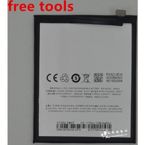 4000mAh BA923 Replacement Mobile Phone Battery For Meizu Note 9 Note9 M923Q Smartphone Batteries