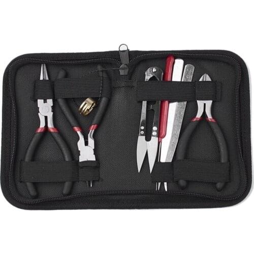9 Pcs Jewelry Pliers Tools Jeweler Making Plier Wire Cutter Plier for Jewelry Repair Jewelry Making Supplies Set