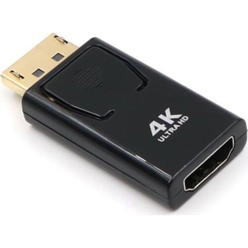4K DP To HDMI-compatible 1080P Adapter DisplayPort To HDMI-compatible Display Port Converter Cable Adapter Video Audio Connector