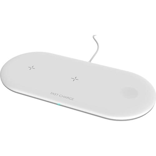 Baseus Wireless Charger For iPhone X XS MAX XR 8 Fast Wireless Full load 3 in 1 Charging Pad for Airpods 2019 Apple Watch 4