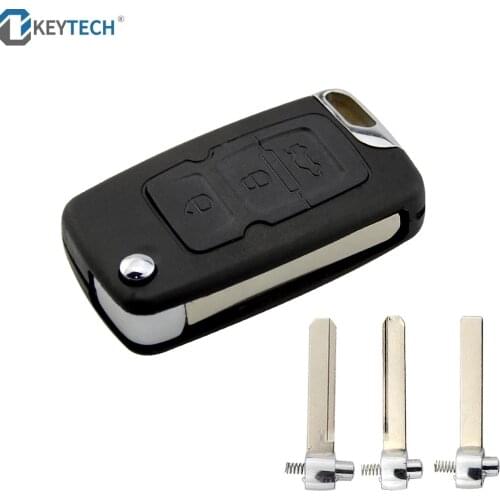 OkeyTech 3Buttons Remote Car Key Shell Case Fob For Geely Emgrand 7 EC7 EC715 EC718 Geely Emgrand 7-RV EC7-RV EC715-RV EC718-RV