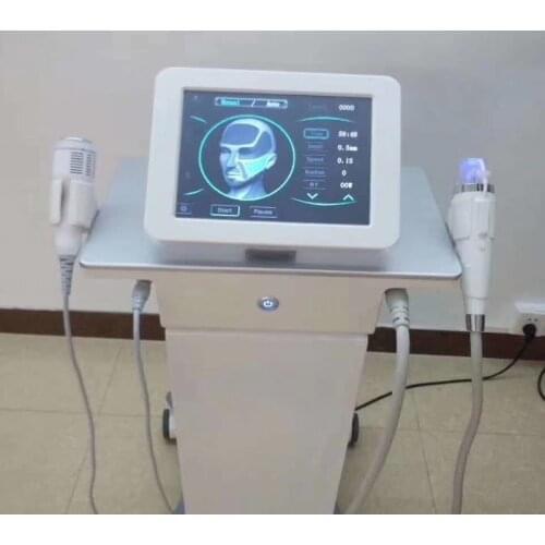 Two in one Radio Frequency Skin rejuvenation Microneedle Fractional RF Beauty Machine anti Stretch marks withcold hammer