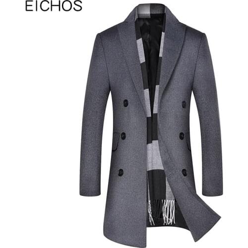 EICHOS Mens Wool Coats