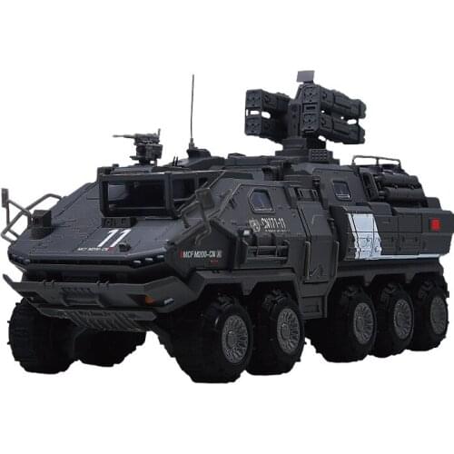 Diecast 1:50 Scale Wandering Earth Troop Carrier Alloy Engineering Transport Truck Crane Carrier Vehicle Metal Toy Car Hot