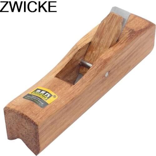 Mujingfang Indonesian mahogany trowel planer trimming planer chamfering inner corner line planer woodworking plane IH1205