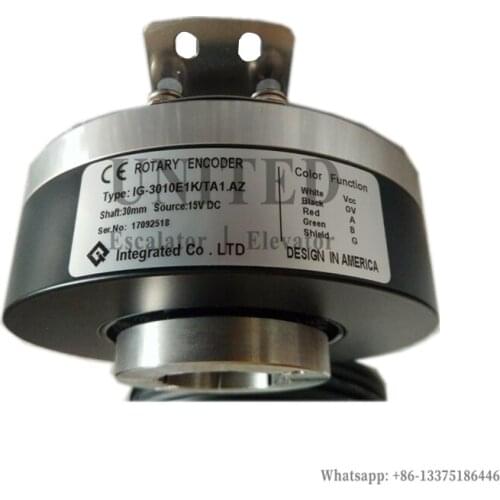 UNITED Elevator Encoder IG-3010E1K/TA1.AZ 15VDC