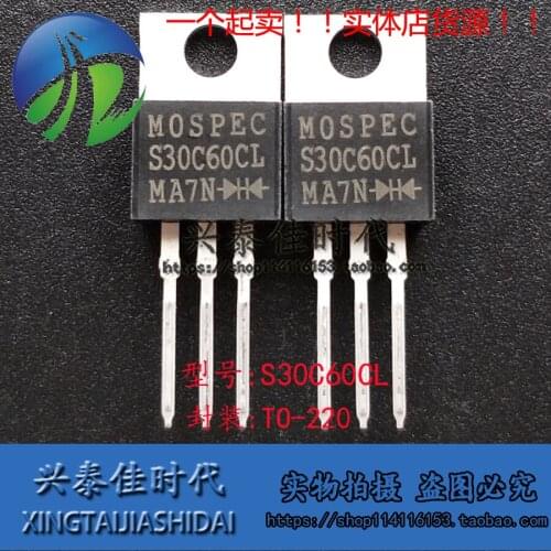 Original new 5pcs/ S30C60CL TO-220