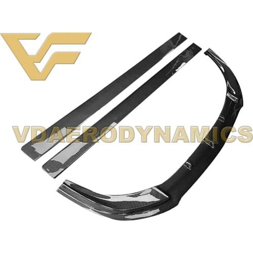Suitable For 18-21 BMW G29 Z4 30i VAD Carbon Fiber Lip Set includes Front Lip Side Skirts and Spoiler