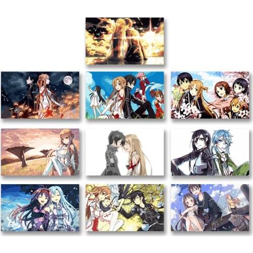 Sword Art Online Alicization Anime Nordic Prints Poster Modular Canvas Pictures Painting Home Decoration Living Room Wall Art