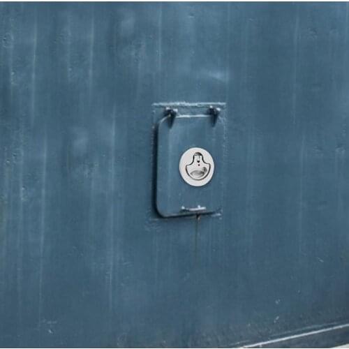 Durable Stainless Steel Marine Boat Deck Hatch Flush Pull Lift Handle Ring Door Knobs Handles Pull Ring Deck Box Floor Lock