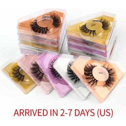 Lashes Wholesale 4/20/50/100 Pcs Mink Eyelashes Dramatic Fluffy 3D Mink Lashes Makeup Natural false eyelashes extension