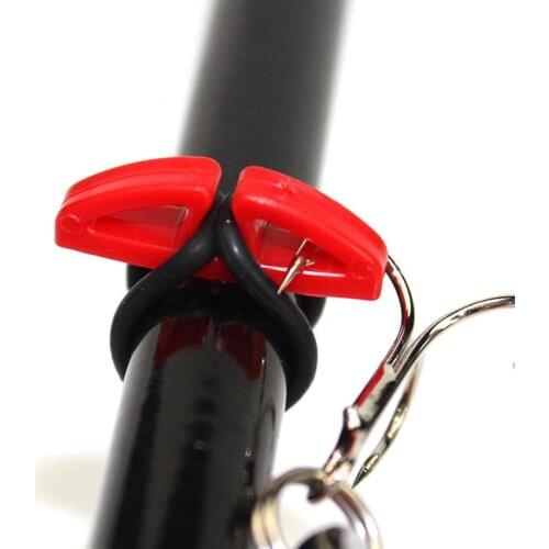 Fishing Rod Simple Secure Hook Keeper Holder Adjustable Lures Safe Hanger Fishing Tools for Entertainment Fishing Accessories