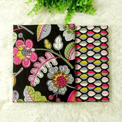 Vintage Printed 100% Cotton Fabric Meters for Handwork Patchwork Quilting Baby and childrens bedding Blanket Sewing Material