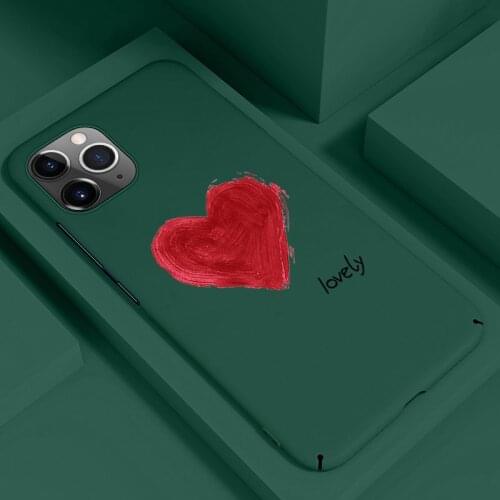 Ultra-thin Matte PC Phone Case For iPhone 12 11 Pro Max SE XSmax XR XS X 8 7 6 Plus Shockproof Protection Cover