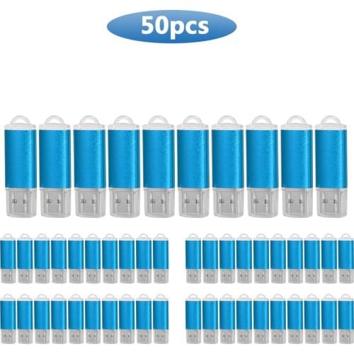 50pcs/lot free Personalize logo usb flash drive 64GB 32GB 16GB 8GB 4GB pen drive waterproof metal USB 2.0 disk usb stick