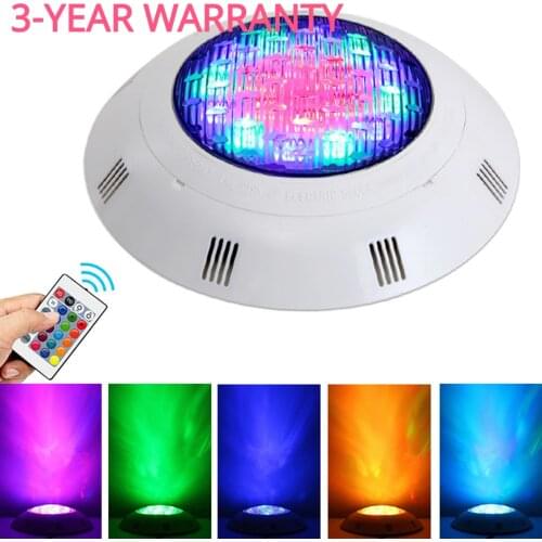 Ip68 Led Swimming Pool Light 12W Led Waterproof UnderWater Light AC 12V Pond Lights RGB Led Piscina Luz Spotlight Piscina