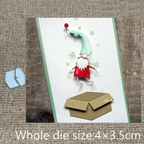 XLDesign Craft Metal stencil mold Cutting Dies mini box decoration scrapbook die cuts Album Paper Card Craft Embossing