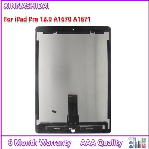 AAA+ For iPad Pro 12.9 2nd (2017 Version) A1670 A1671 LCD Display Touch Screen Digitizer Sensors Assembly