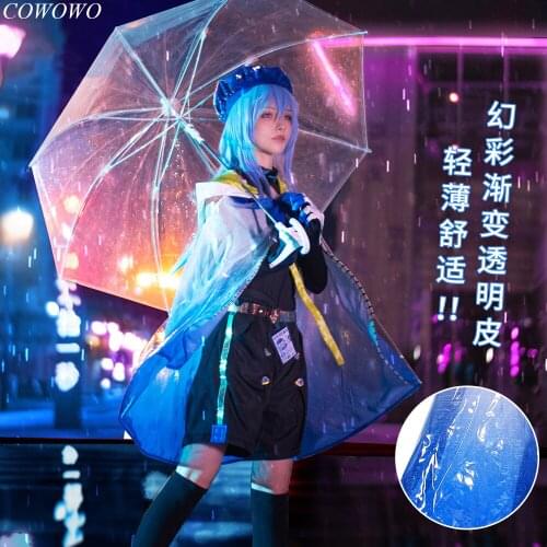 Anime! Arknights Mizuki Game Suit Gorgeous Uniform Cosplay Costume Halloween Carnival Party Role Play Outfit For Women NEW
