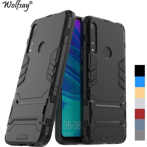 For Cover Huawei Y9 Prime 2019 Case Shockproof Hybrid Stand Silicone Armor Back Case For Huawei Y9 Prime 2019 Case For P Smart Z