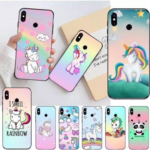 Unicorn all cute cartoon animal Phone Case For Xiaomi Redmi note 7 8 9 t k30 max3 9 s 10 pro lite Luxury brand shell funda coque