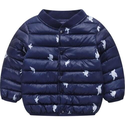 Bear Leader Kids Winter Coats New Brand Girls Jacket Coat Down and Parkas Warm Boy Clothes Cartoon Children Outfits Snowsuits