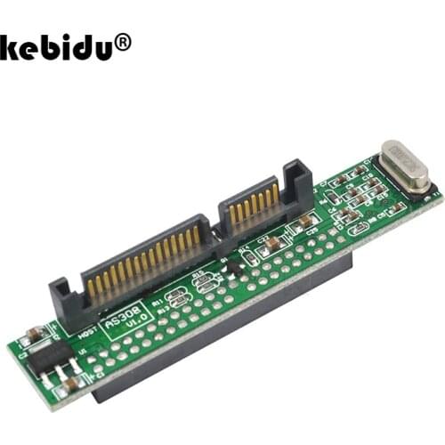 Kebidu New IDE 44 pin 2.5 to SATA PC Adapter Converter 1.5Gbs Serial Adapter Converter ATA 133 100 HDD CD DVD Serial Hard Disk