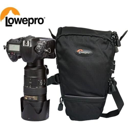 Lowepro Toploader Pro 75 AW DSLR mirrorless Camera bag Triangle Shoulder Bag Portable Waist Case Holster with weather Cover