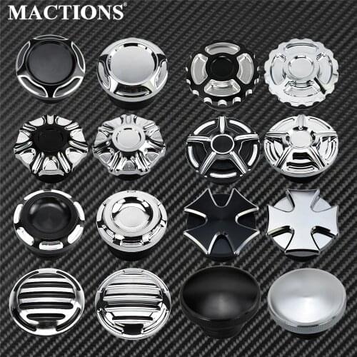 Motorcycle Gas Tank Oil Cap Vented Fuel Gas Tank 16 Type Aluminum For Harley Sportster XL Dyna Softail Touring Road King 883 48
