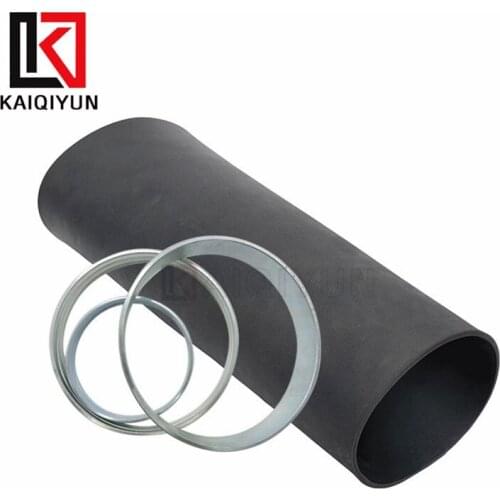 Front Rubber Sleeve Air Spring w/Crimping Ring For Land Rover Discovery 3 / 4, LR3/ LR4, Range Rover Sport 2005-2013 Air Strut