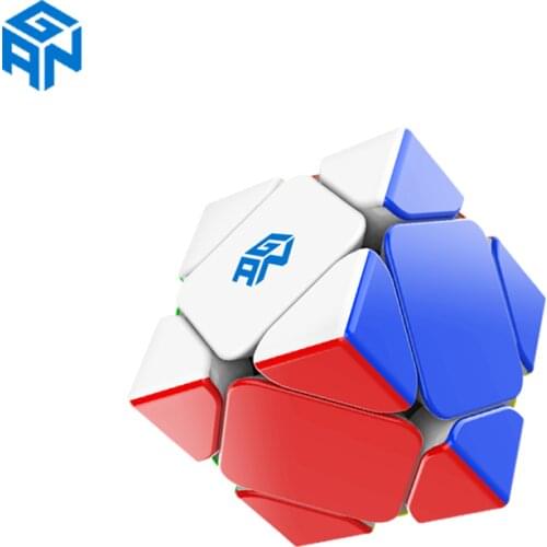 [Picube]Newest GAN skewb M 3x3x3 Magnetic magic Cube stickerless 3x3 To locate all Speed Cube Puzzle Gan Cubo magico Educational