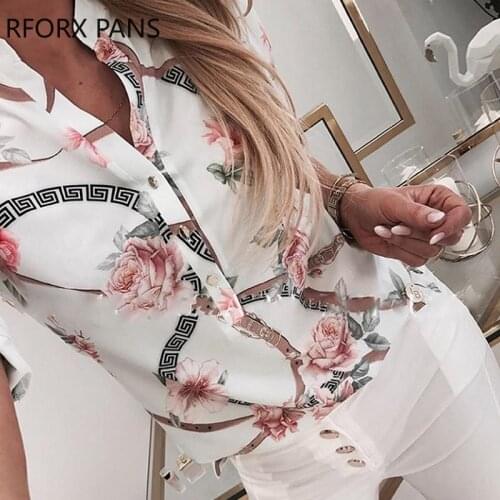 Floral Print Short Sleeve Casual Shirt