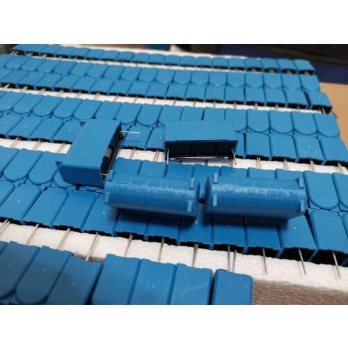 Free shipping new blue component cbb61 1.5uF 450VAC ,Electric fan component start component 10pcs/lot