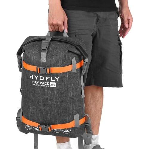 Outdoor Waterproof Dry Bag River Trekking Floating Roll-top Backpack Drifting Swimming Water Sports Dry Bag Waterproof Bag