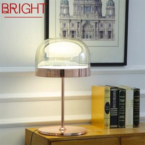 BRIGHT Nordic Dimmer Table Lamps Modern Fashion Desk Lighting LED for Home Bed Room Decoration