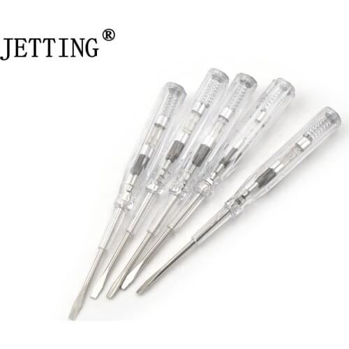 1PC Plastic 100-500V Induced Elec cal Tester Screwdriver Test Probe Pen Voltage Detector Light
