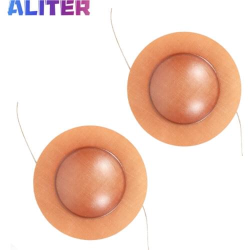 2pcs 25.5mm Tweeter Voice Coil Horn Treble Speaker Resin Sound Film Diaphragm