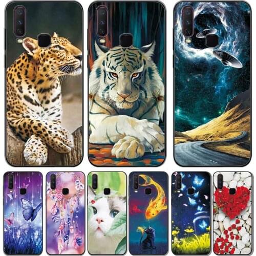 For Vivo Y17 Y15 Y12 Y3 Case 6.35 Cases For Vivo Y17 Case Soft TPU Phone Cover Silicon Back Bumper VivoY17 Y 17 15 12 3 11 Funda