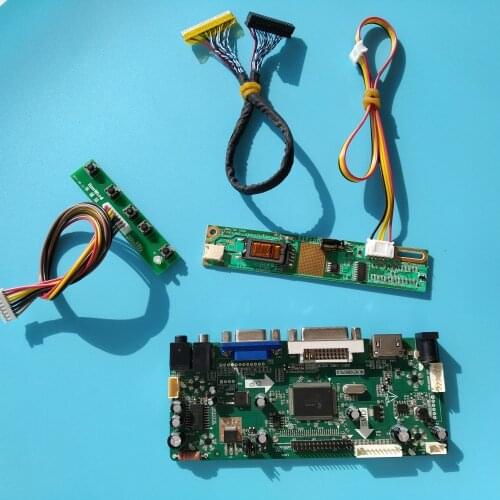 For 30pin LP154WX4 TL 1 lamps 1280X800 panel NT68676(HDMI+DVI+VGA) LCD KIT Controller driver Board display