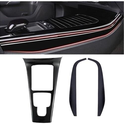 Car Center Console Panel Cover Side Frame Cover Trim for Mercedes Benz A Class W177 CLA C118 2019 2020