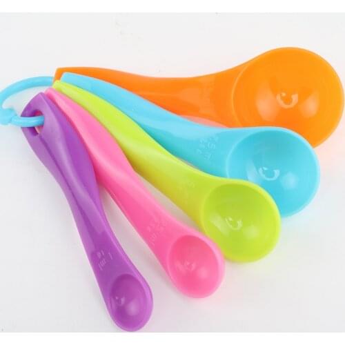 5PCS/Set Food-grade Resin Kitchen Measuring Cups Measure Spoon Measuring Set Tools For Baking Coffee Tea 1g/2.5g/5g/7.5g/15g